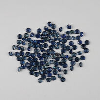 Szafir, Okrągły, 3 mm - 2