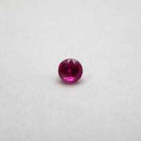 Rubin, Okrągły, 3 mm - 2