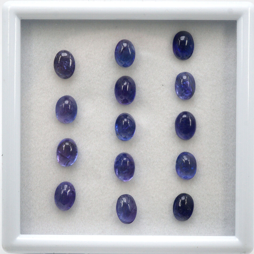 Tanzanit, Owalny, 7x5 mm