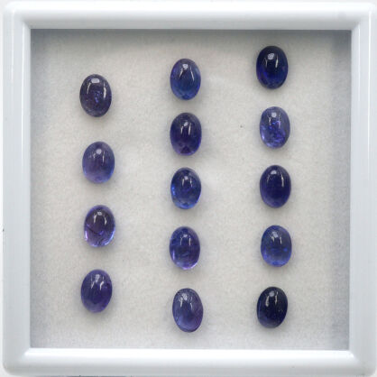 Tanzanit, Owalny, 7x5 mm