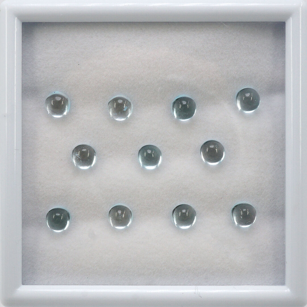 Topaz - Sky Blue, Okrągły, 5 mm