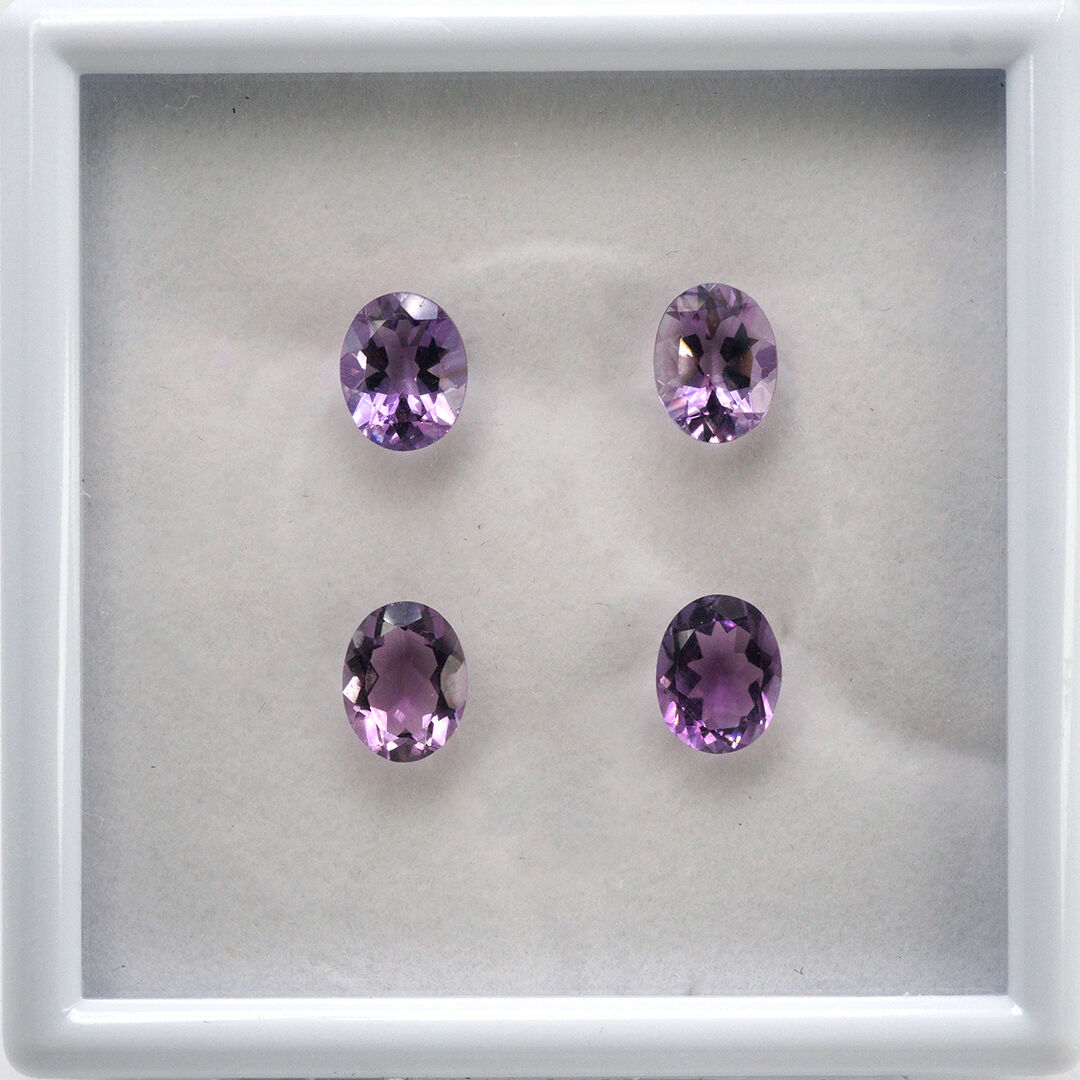 Ametyst, Owalny, 9x7 mm