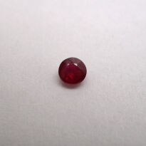 Rubin wypełniany, Okrągły, 3.20-3.40 mm - 2