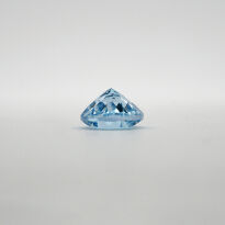Topaz - Swiss Blue, Okrągły, 6 mm - (Concave) - 3