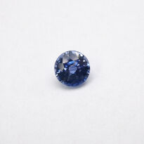 Szafir, Okrągły, 4 mm - 2