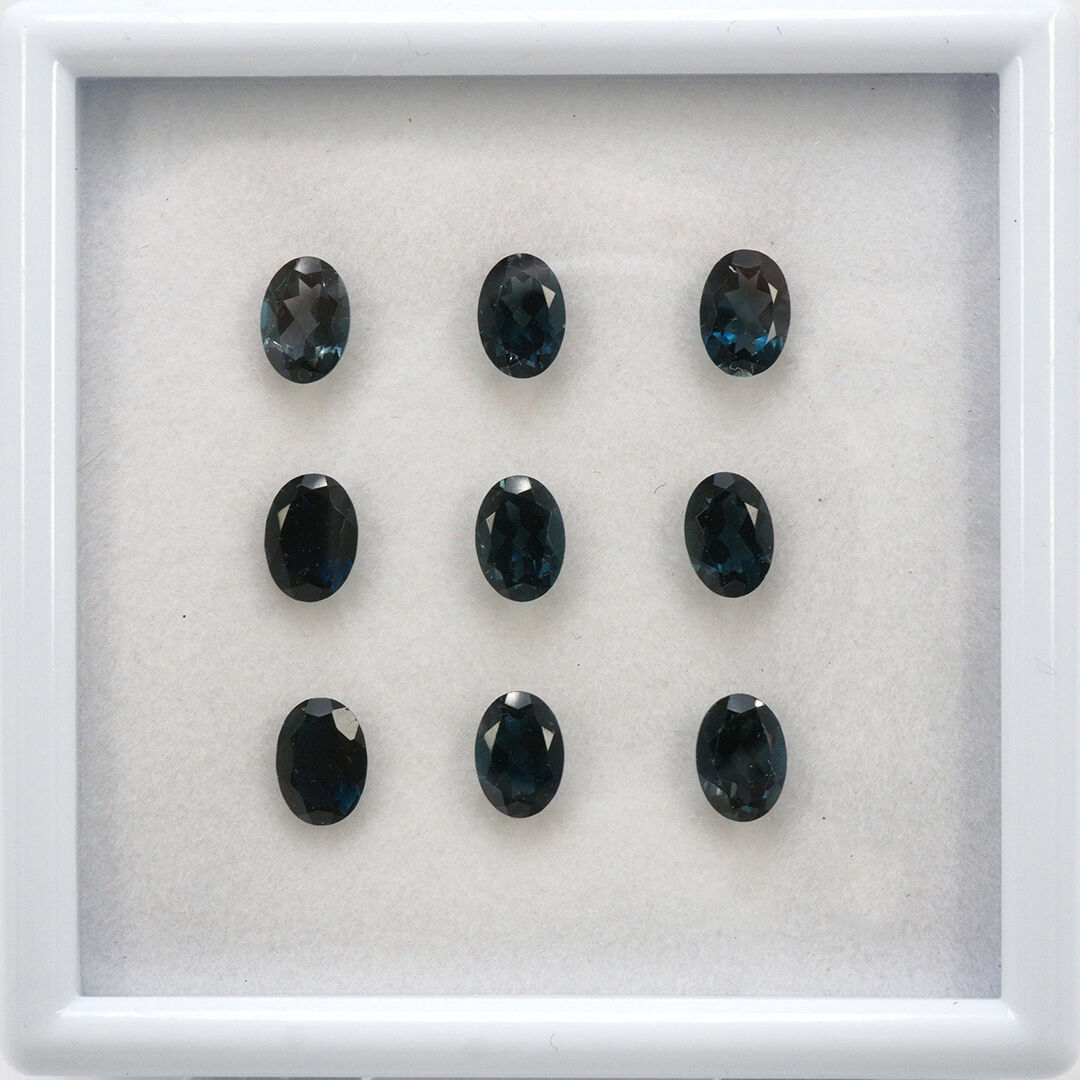 London Topaz, Owalny, 7x5 mm