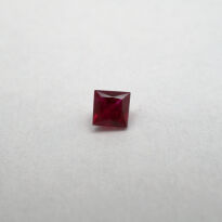 Rubin, Kwadrat, 3 mm - 2