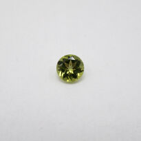 Perydot, Okrągły, 6 mm - 2