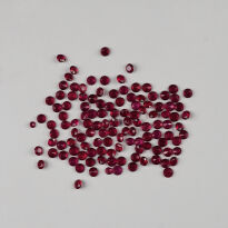 Rubin Afrykański, Okrągły, 1.70 mm - 2