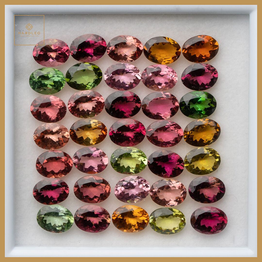 Turmalin, Owalny, 8x6 mm