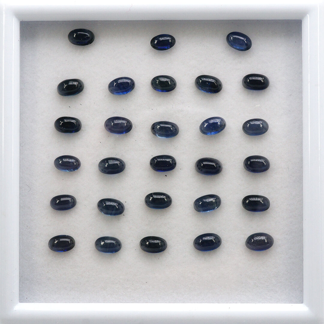 Szafir, Owalny, 5x3 mm