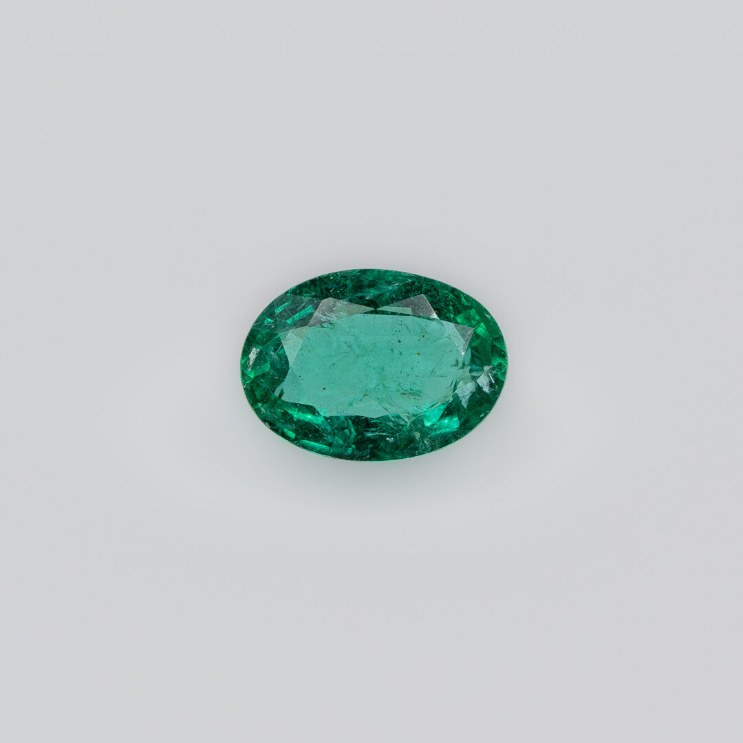 Szmaragd, Owalny, 8x6 mm