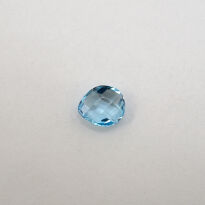 Topaz - Swiss Blue, Fantazyjny, Migdał w rozecie, 8x7 mm - 2