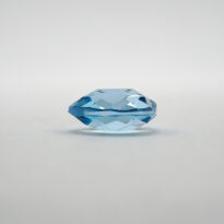 Topaz - Swiss Blue, Fantazyjny, Migdał w rozecie, 8x7 mm - 3