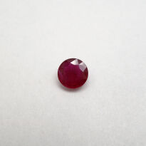 Rubin, Okrągły, 6 mm - 2