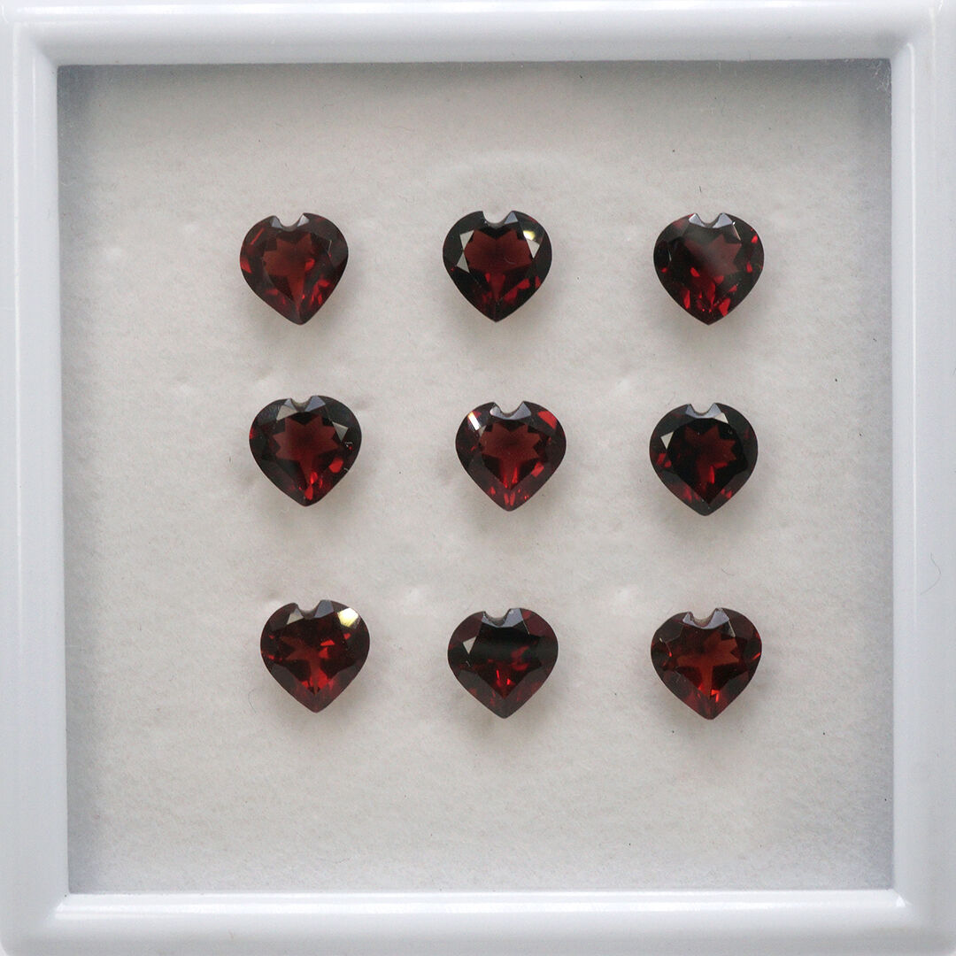 Granat, Serce, 7 mm