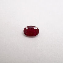 Rubin, Owalny, 6x4 mm - 2