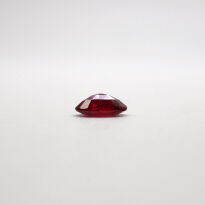 Rubin, Owalny, 6x4 mm - 3