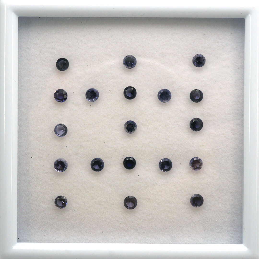 Iolit, Okrągły, 3 mm