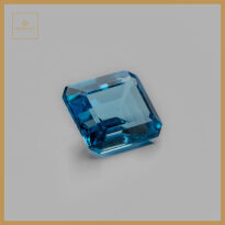 Swiss Blue Topaz, Ośmiokąt, 11x9 mm
