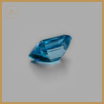 Swiss Blue Topaz, Ośmiokąt, 11x9 mm