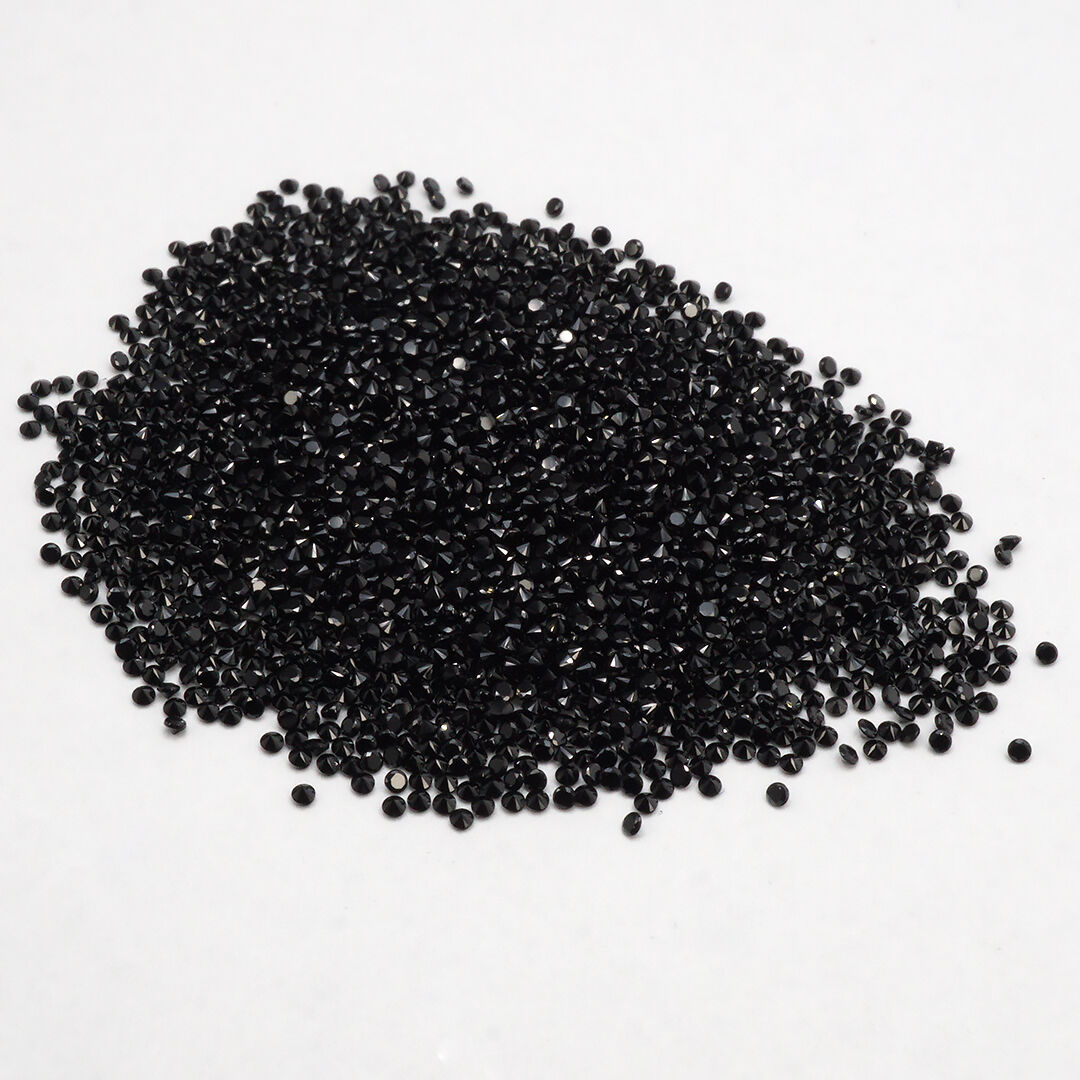 Spinel Czarny, Okrągły, 1 mm