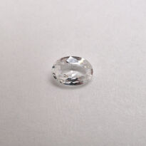 Cyrkon - Bezbarwny, Owalny, 7x5 mm - 2