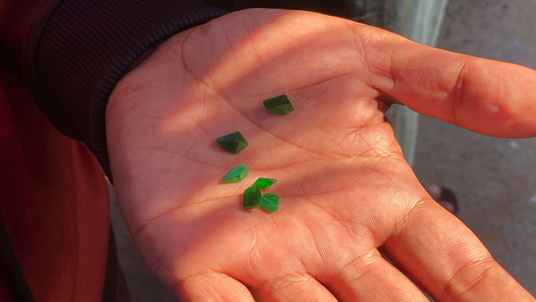 Giełda Jadeitu w Mandalaj, Mjanma